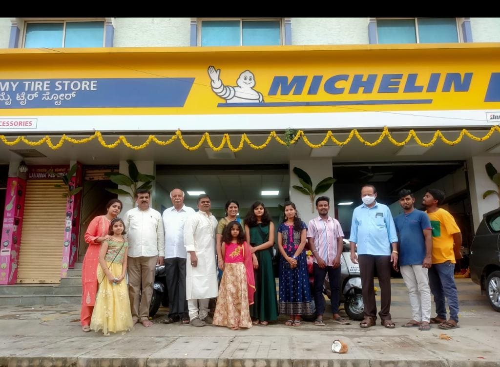 Michelin tyre store, Banashankari